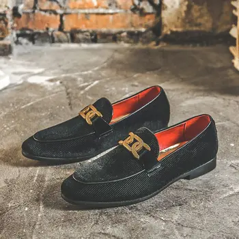 Vyriški įsispiriami laisvalaikio batai Mokasinai Vyriški mados loaferiai Butai Vyrai Lauko vairavimo batai plius dydžiai EUR 38-48